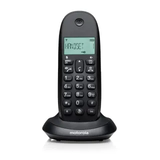 Teléfono Inalámbrico Motorola Negro