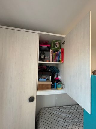 Literas con armarios y cajones