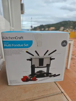 Set Fonduta KitchenCraft 6 Persone