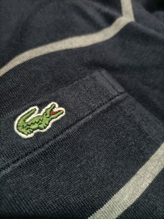 Polo Lacoste Rayas Talla L