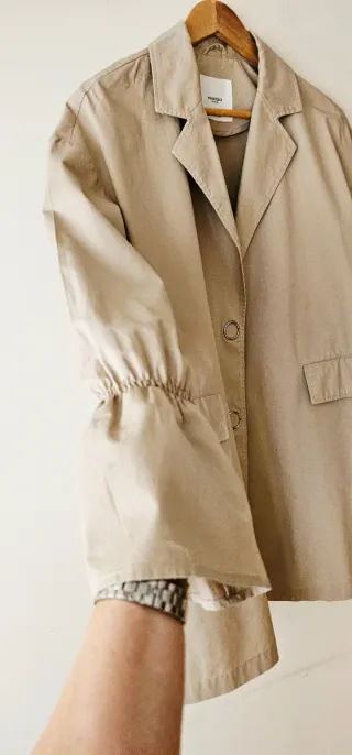 Gabardina Mango Talla S