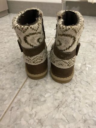 Set 2 stivaletti bimba marroni e nero