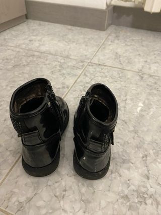 Set 2 stivaletti bimba marroni e nero