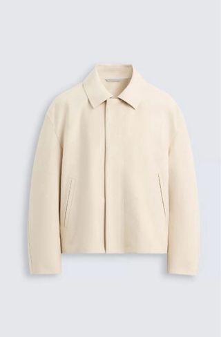 Cazadora Zara Hombre Talla M Beige. Nueva