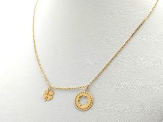 gargantilla oro 18k 22cm