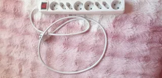 Regleta 8 enchufes con interruptor