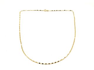 cadena oro 18k 25cm