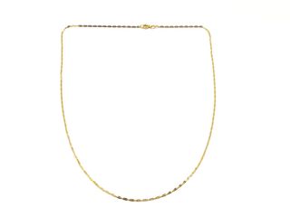 cadena oro 18k 25cm