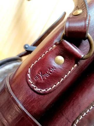 Funda Doble Escopeta Cuero Rey Pavón