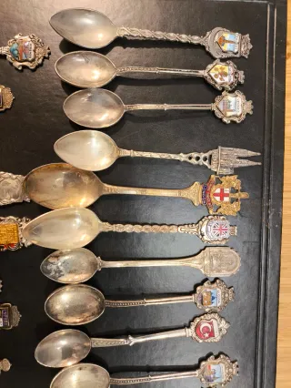 Colección 38 Cucharillas Ciudades Europeas