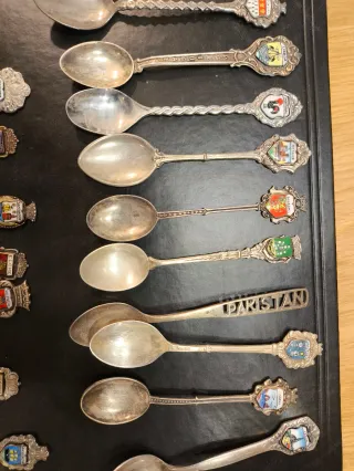 Colección 38 Cucharillas Ciudades Europeas