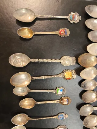 Colección 38 Cucharillas Ciudades Europeas