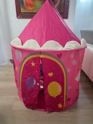 Tenda gioco bambina rosa