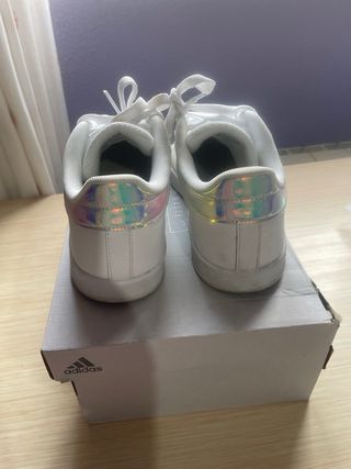 Adidas Breaknet K Zapatillas Blancas Talla 39