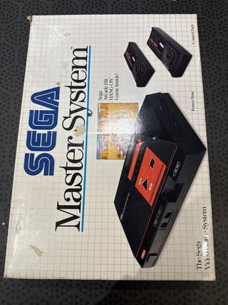 SEGA Master System con Caja y Hang On