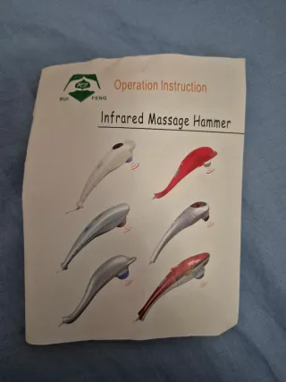 Massaggiatore a infrarossi a forma di delfino