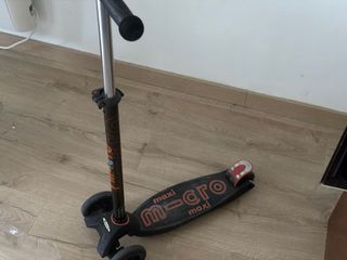 Patinete Micro Maxi Negro 3 Ruedas