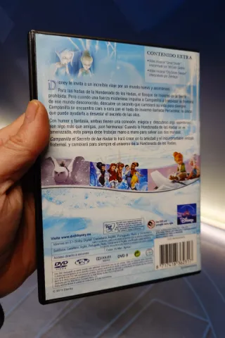 DVD Campanilla el Secreto de las Hadas Disney