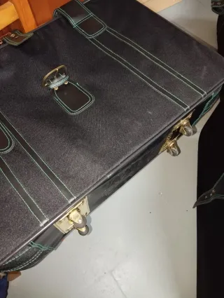 Maletas Vintage Negras (Set de 4)