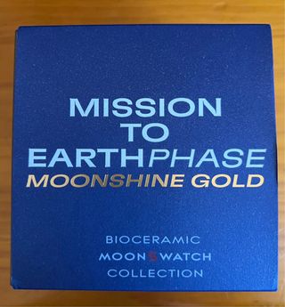 Swatch Mission to Earthphase Moonshine Gold