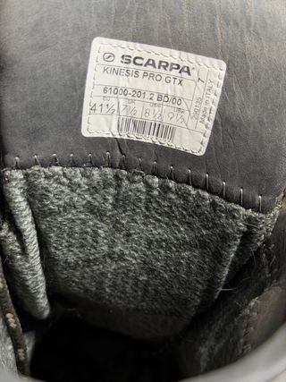 Botas Trekking SCARPA Kinesis Pro GTX Marrón/Gris