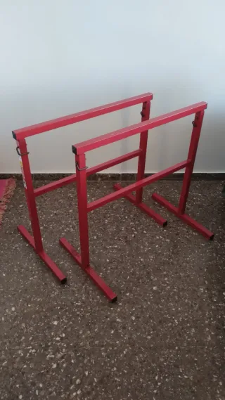 2 Caballetes metálicos 100kg