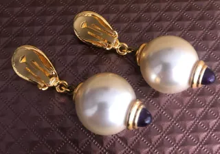 REBAJADOS HOY! Pendientes Vintage dorados de clip