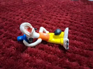 Figura Goma PVC Lobo Feroz Antigua