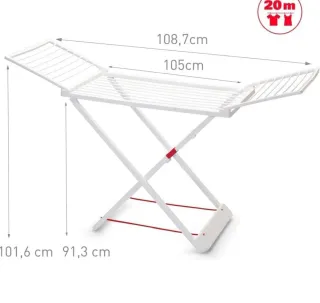 Tendedero Plegable Blanco