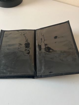 Cartera porta documentos negra