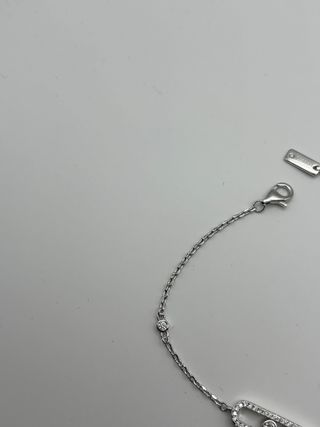 Collana e bracciale con ciondolo a forma di barra