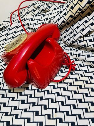 Teléfono Heraldo antiguo Rojo citesa