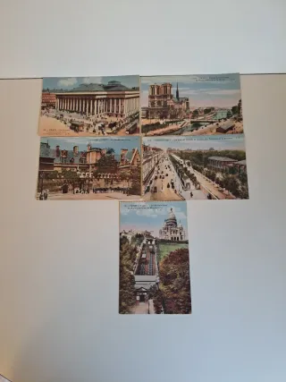 Postales Antiguas París Francia