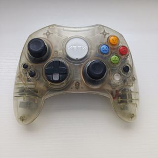 Mando Xbox Crystal Transparente sin cable