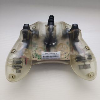 Mando Xbox Crystal Transparente sin cable