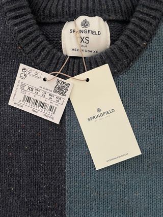Jersey Springfield con etiqueta. Nuevo