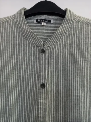 Camisa Meral Rayas Mujer