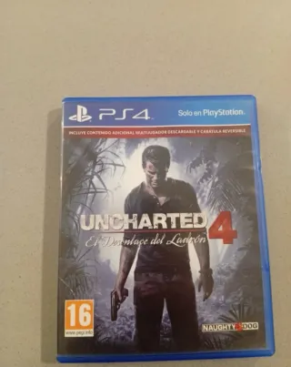 Uncharted 4: El Desenlace del Ladrón PS4