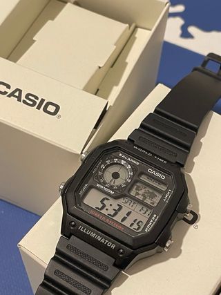 Reloj Casio A1200 Negro