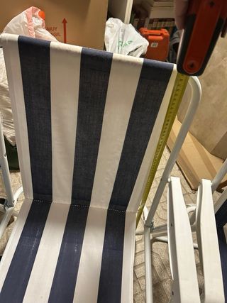 Conjunto 2/3 Sillas Plegables Playa