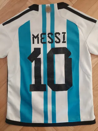 Camiseta Argentina Messi Niño T.16