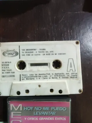 Lotes Cassettes Triana, Mecano, Los Kikos