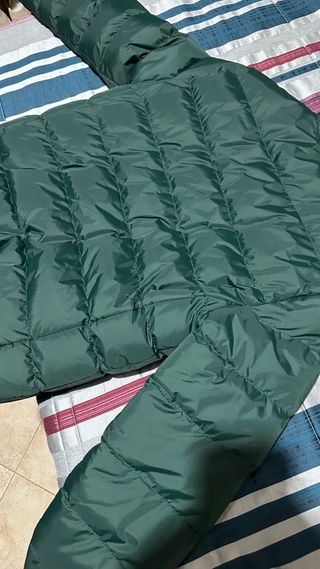 Chaqueta Harper & Neyer Verde y Azul Reversible