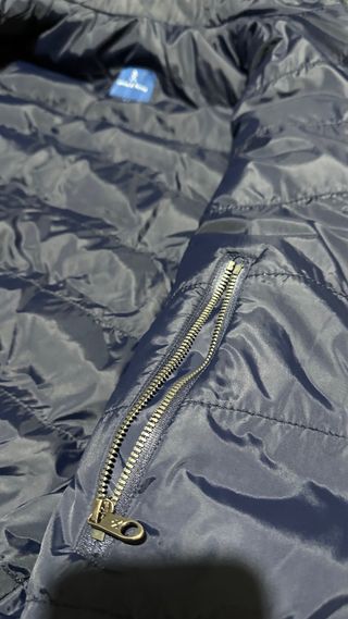 Chaqueta Harper & Neyer Verde y Azul Reversible