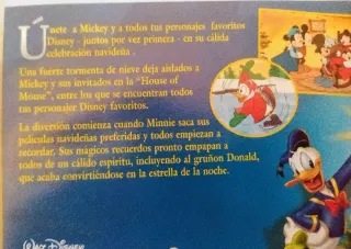 Película VHS La Navidad Mágica de Mickey