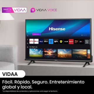 Hisense 40A4N - Smart TV HD 40 Pulgadas