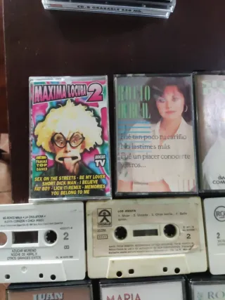 Lote Cassettes 80s 90s Pop Rock Flamenco