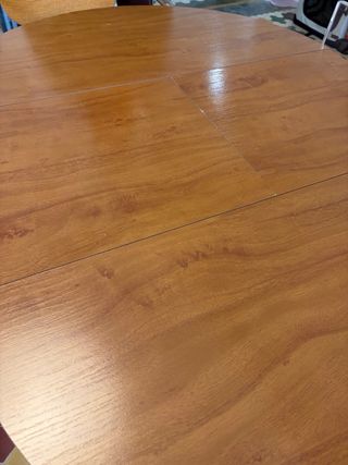 Mesa extensible vintage de madera