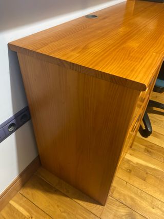 Mesa estudio madera pino maciza