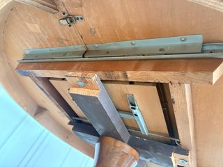 Tavolo rotondo allungabile con 4 sedie